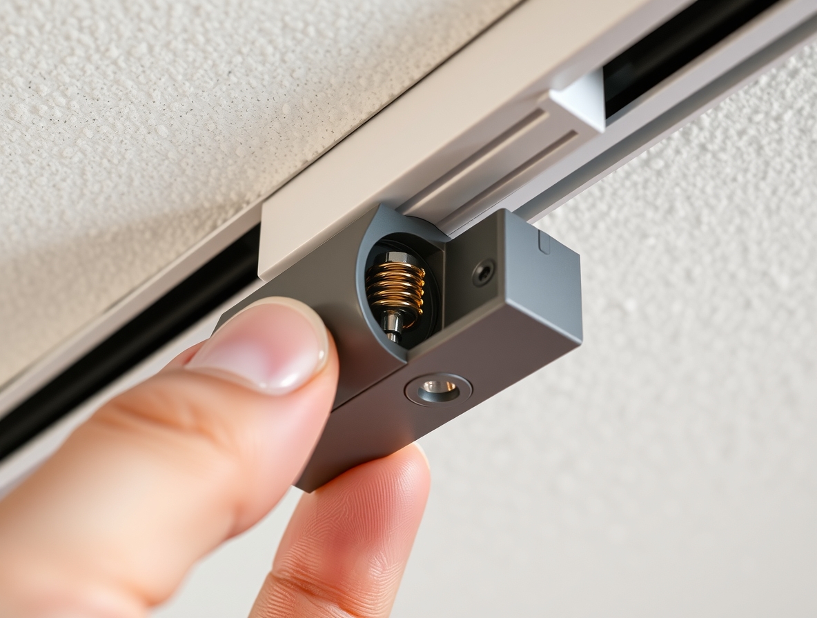 Шинопровод для трековых светильников, встраиваемый в гипсокартон